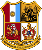 Escudo del Capítulo Brigadier General Juan Bautista Bustos