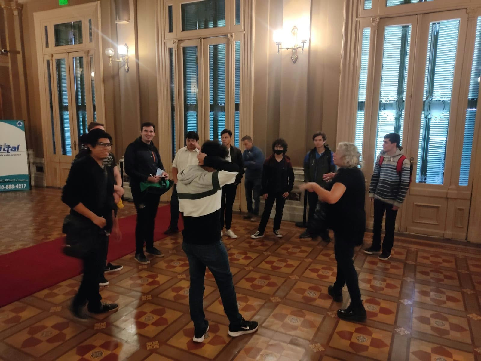 Actividad en el salón